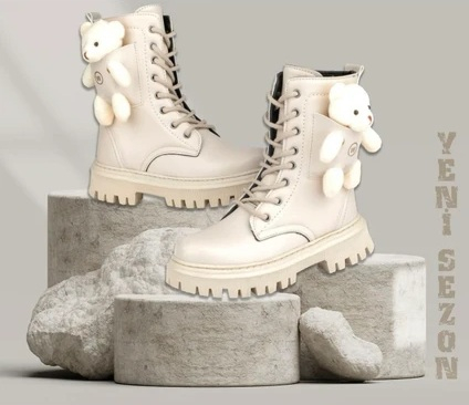 Wanetti Çoçuk Bot Fermuarlı Dikişli